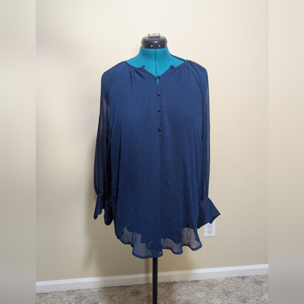 Lauren Conrad- Sheer Top
